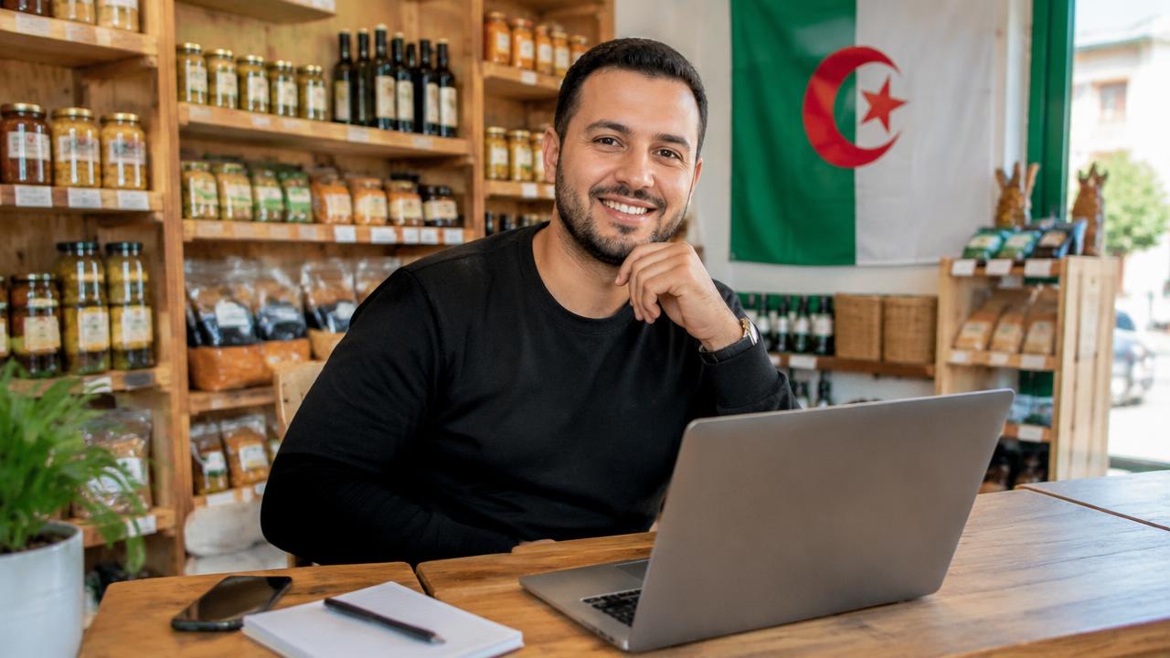 Scène illustrative de commerce en Algérie